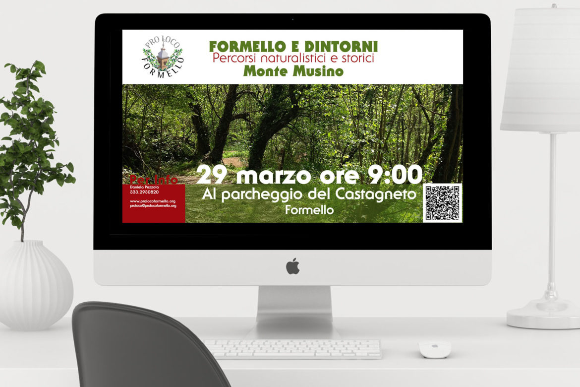 Locandina per la Pro loco di Formello
